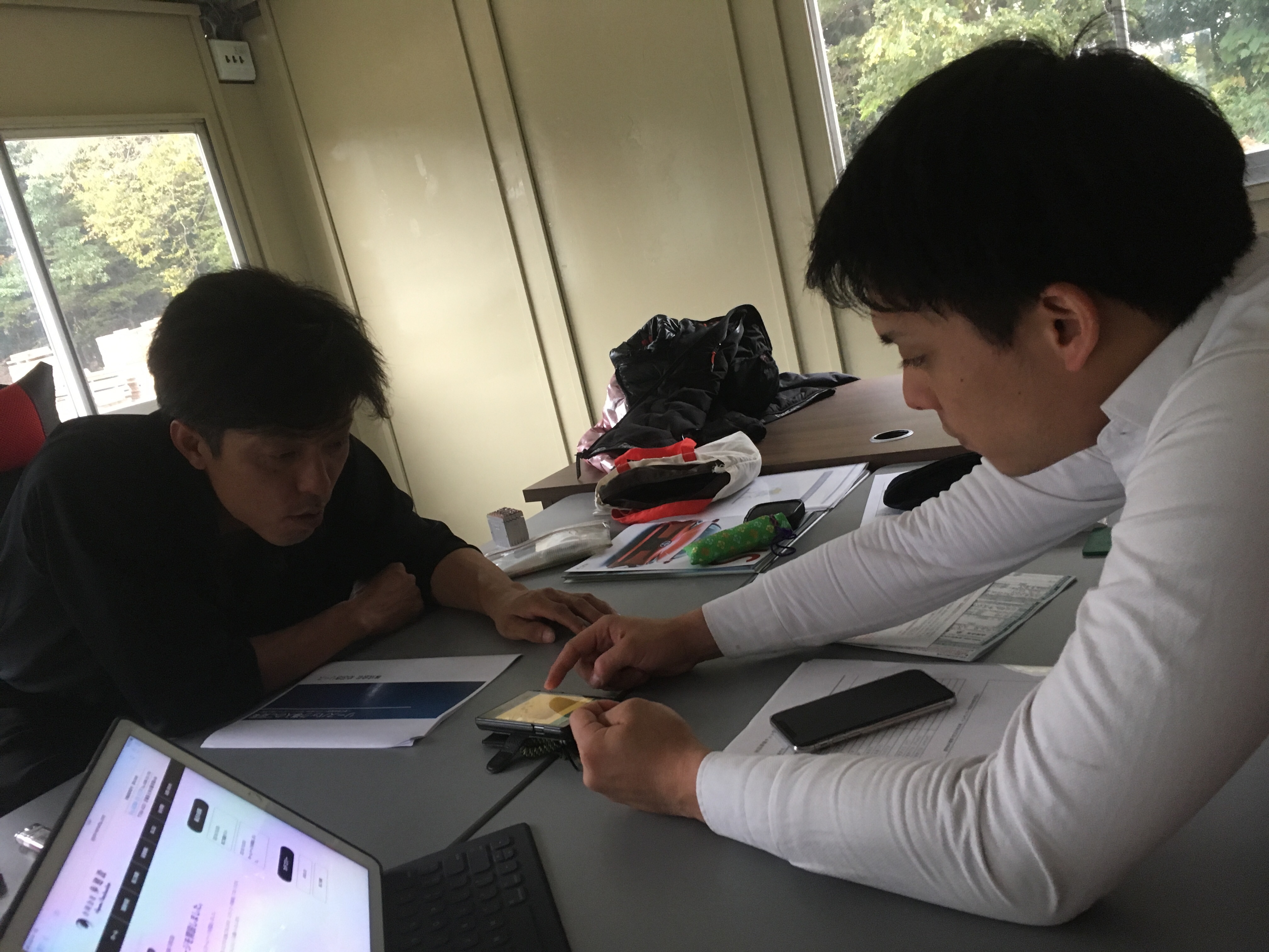 ブログ説明受けました。