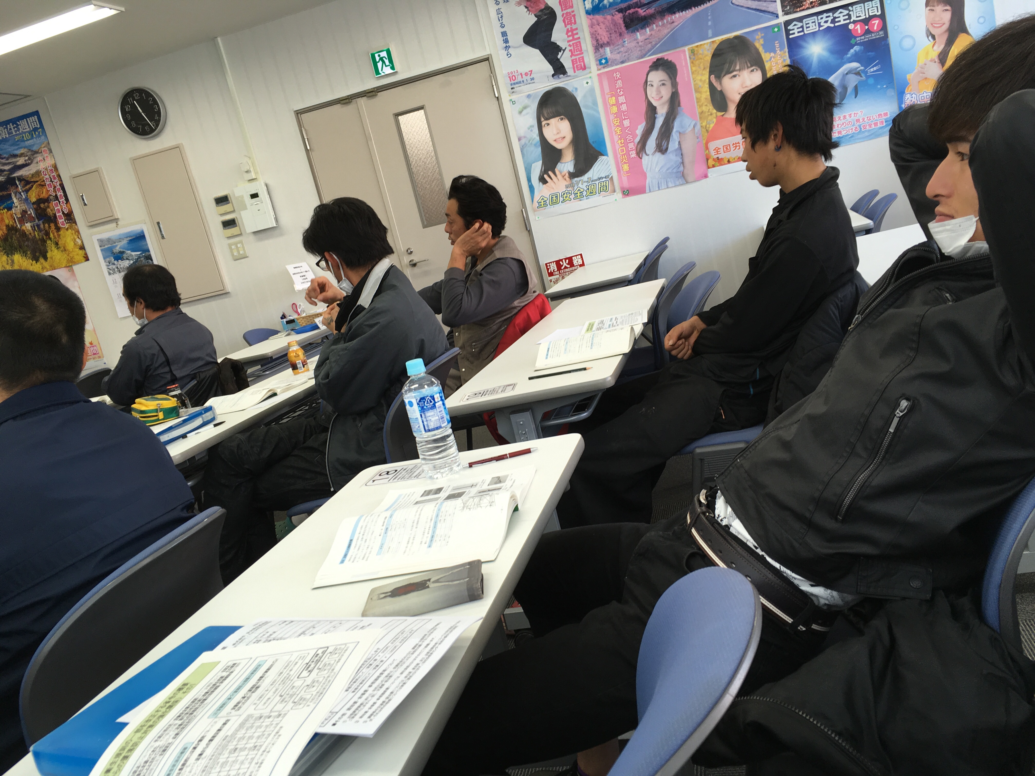 足場の講習に行きました。